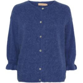 marta du chateau vest middenblauw