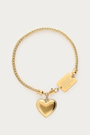 My Jewellery Bold armband met hartvormige bedel