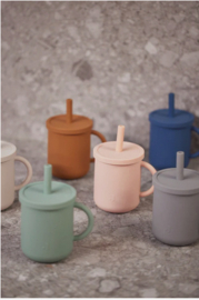 jollein siliconen drinkbeker | nougat