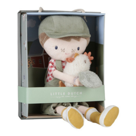 Little Dutch knuffelpop | Boer Jim 35 cm