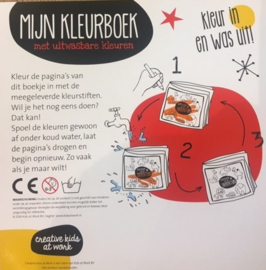 Uitwasbaar kleurboek Dierentuin | stof