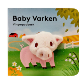 Baby varken | vingerpopboekje karton