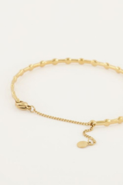My Jewellery armband | mix bangle bolletjes zilver
