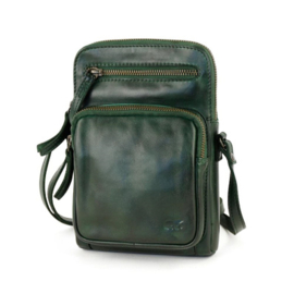Bear Design Kleine schoudertas 'Alexis' green