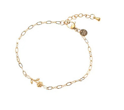 Go Dutch Label armband rose bracelet goud