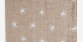 Jollein monddoek hydrofiel | pointelle sun\biscuit 2 st