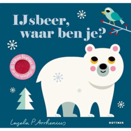 IJsbeer, waar ben je? | karton flapjesboekje