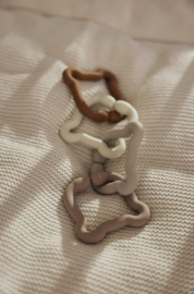 Jollein Speelgoedringen Siliconen | Teddy Bear