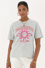 My jewellery Grijs T-shirt "Bonheur"