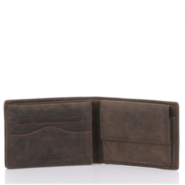 Bear Design vincent leren billfold | bruin