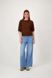 zusss boothals trui mid brown