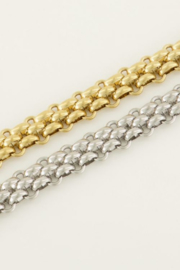 My Jewellery armband | armband schakels groot goud