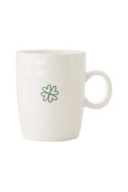 zusss theemok klavertje wit/groen