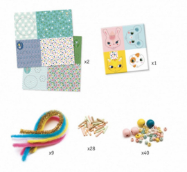 Djeco knutselen | Feetjes maken met chenille
