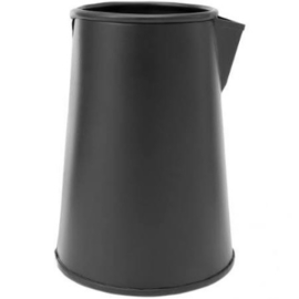 vtwonen pitcher | metaal zwart 9x15cm