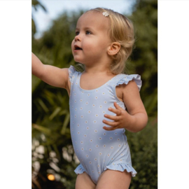 little dutch zwempak met ruches | daisy blue