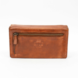 Bear Design portemonnee 'Gilda' | cognac