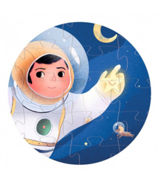 Djeco puzzel astronaut op de maan