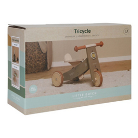 Little Dutch driewieler olive FSC hout