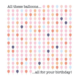 leukigheidjes | all these balloons... all for your birthday