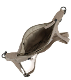 Bear Design crossbody 'Clara' silver mink