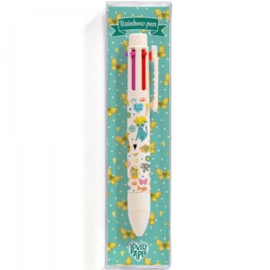 Djeco lovely paper | rainbow-pen Lucille balpen 6 kleuren