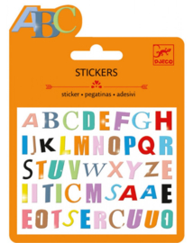 Djeco ministickers | puffy alfabet