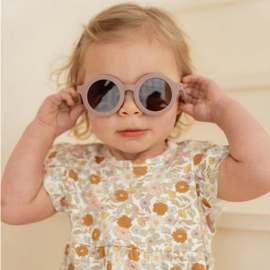 Little Dutch Kinderzonnebril | rond mauve