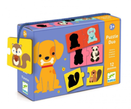 Djeco puzzel duo | schaduwen
