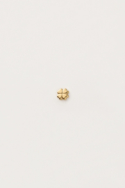 My jewellery Iconic oor piercing met klaver goud
