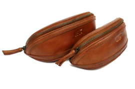 Bear Design brillenkoker 'Frits' S | cognac