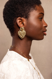 My Jewellery oorbellen iconic met mexicaans hart goud