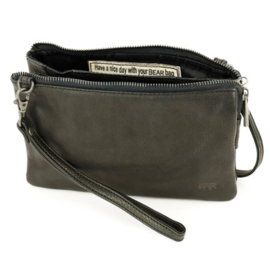 Bear Design schoudertasje 'Uma' black
