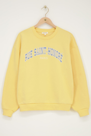 My jewellery Gele sweater "Rue saint honoré"