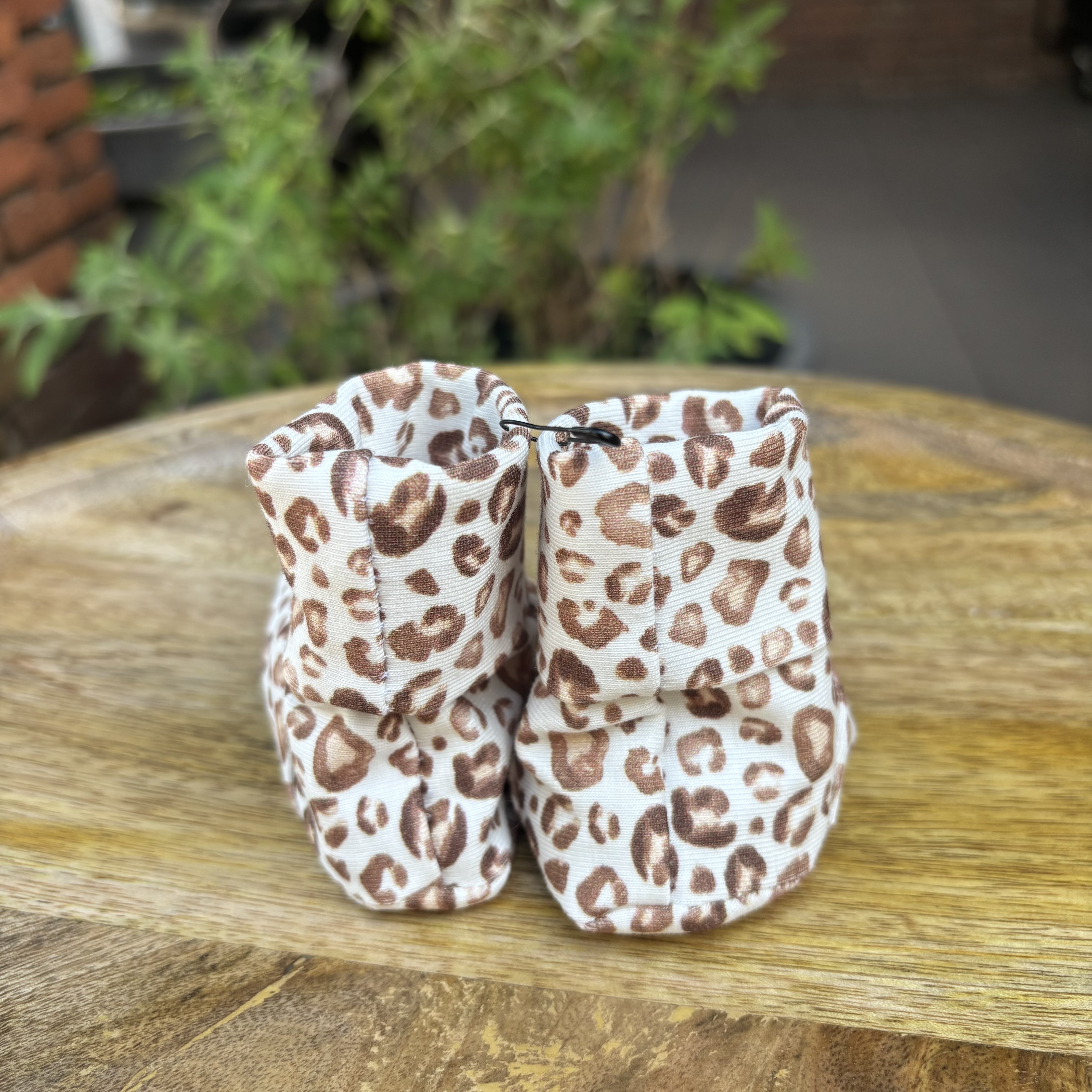 Petite Jenni slofjes panter print