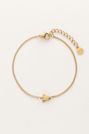 My Jewellery armband met vlinder goud