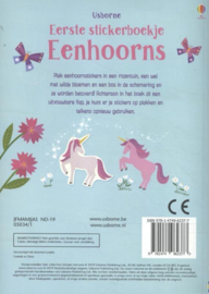 Eerste stickerboekje eenhoorns