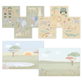 Little Dutch stickerset Jim en Rosa