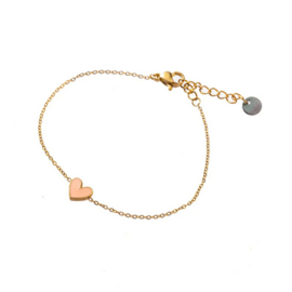 Go Dutch Label armband | email hart roze