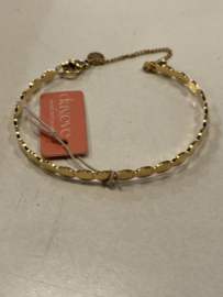 Go Dutch Label Bangle Bracelet - 14K