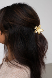 My jewellery gouden bloemen haarclip