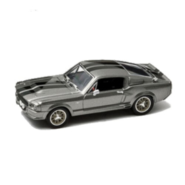 Gone in 60 Seconds: Ford Mustang Eleanor Chrome-Grey 1:64