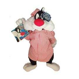 Looneytunes - Pluche Sylvester in Pyjama