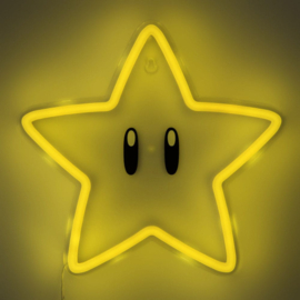 Super Mario: LED Wall Lamp Light Neon - Super Star