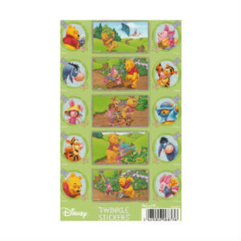 Winnie the Pooh - Stickervel  Winnie the Pooh Lente