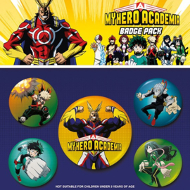 My Hero Academia: Characters Badge Pack
