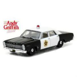 Hollywood Series 16: 1:64 The Andy Griffith Show 1967 Ford Custom Police