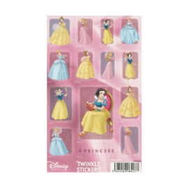 Disney Princess - Stickervel Vierkant Roze