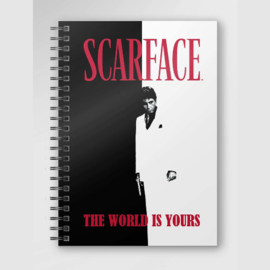 Scarface: The World is Yours Spiral Notebook