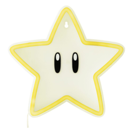 Super Mario: LED Wall Lamp Light Neon - Super Star